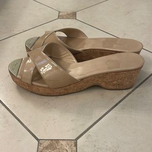 Jimmy Choo low wedges 7.5